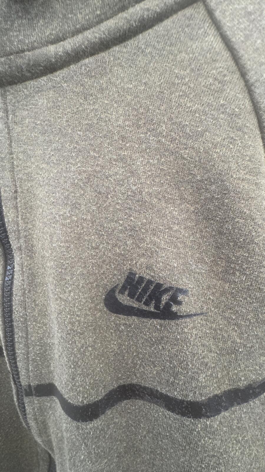 Nike Olive Green Full Zip Hooded Jacket - detail image 2