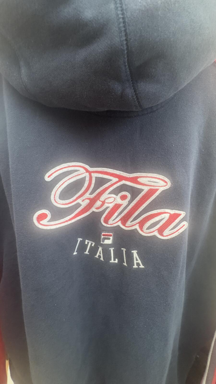 Fila Italia Navy and Red Hoodie - detail image 4