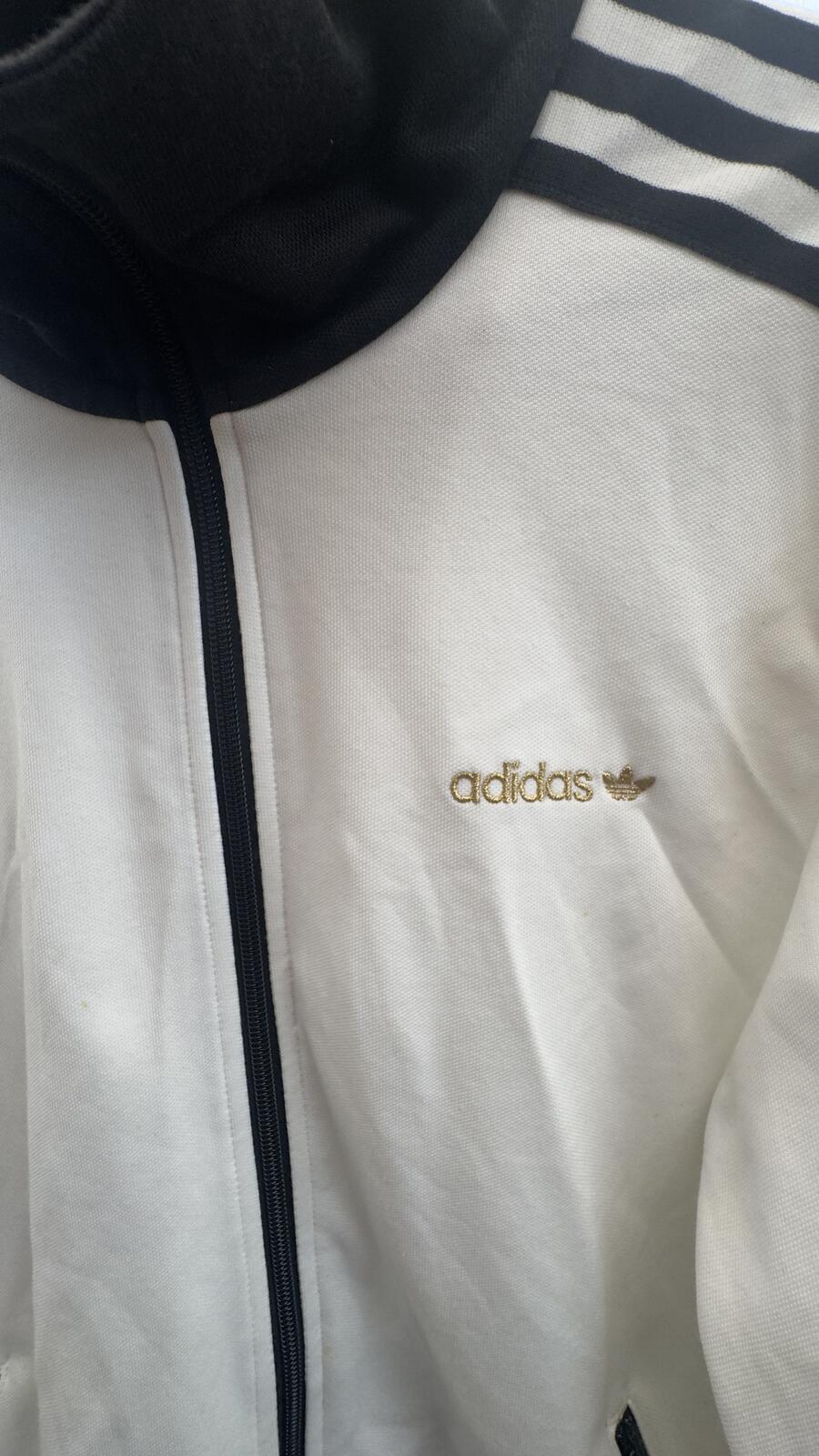 Adidas Originals White and Black Track Jacket Size S - detail image 2