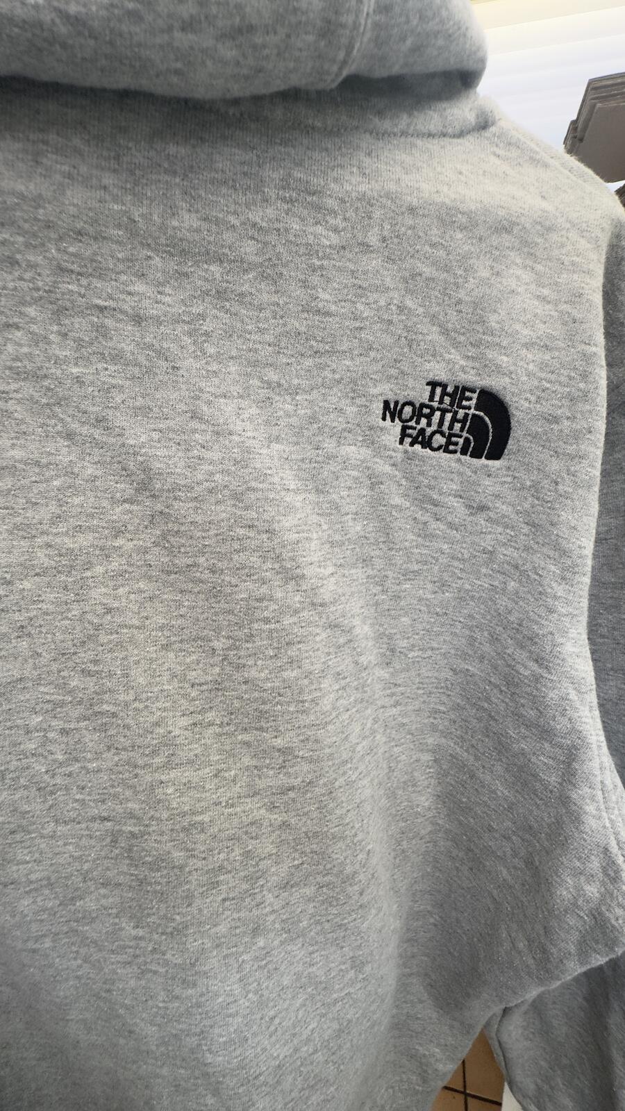 The North Face Men's Grey Hoodie Large