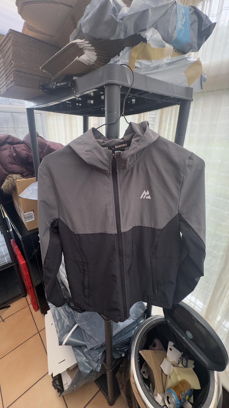 Montirex Men's Lightweight Two-Tone  Hooded Jacket