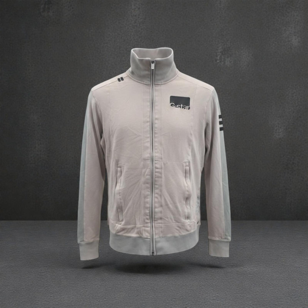 G-Star RAW Men's Zip-up Track Jacket Medium Grey