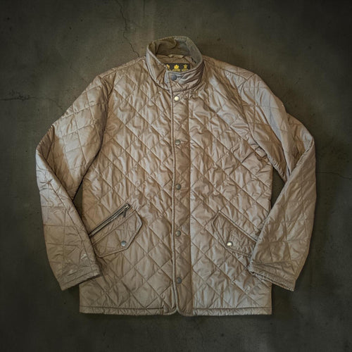 Barbour Quilted Snap Front Jacket Size S