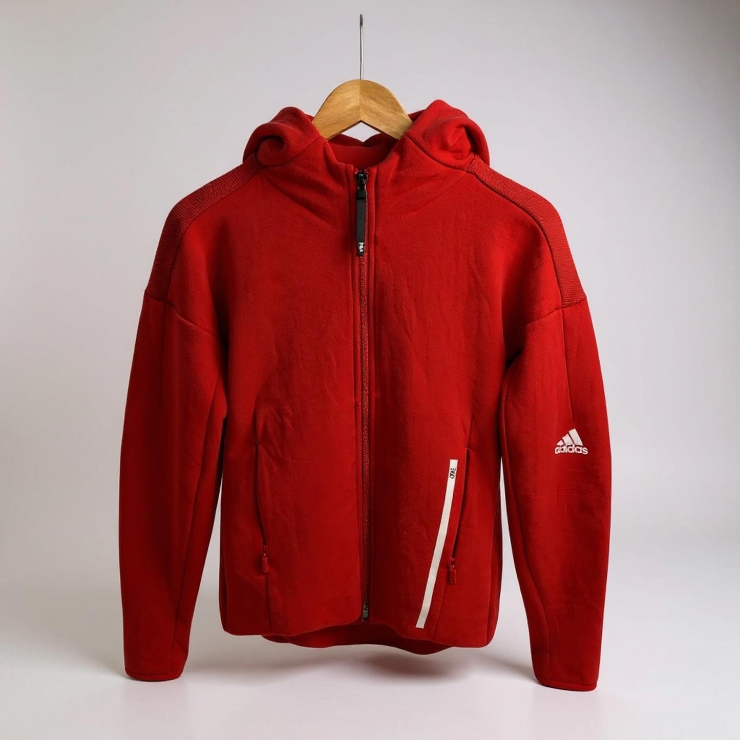 Adidas prime Green ZNE ladies jacket in Red/Orange