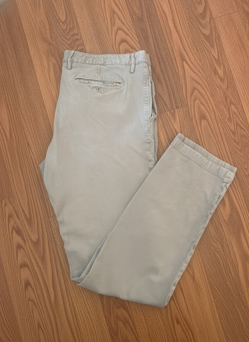 Massimo Dutti Regular Fit Beige Trousers Size EUR 48 / USA