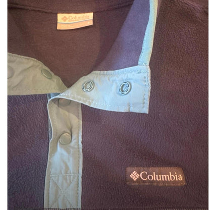 Mens Columbia fleece style pullover jumper