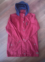 Woolrich Women's Small Red Outdoor Hooded Jacket