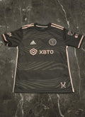 adidas Inter Miami CF Lionel Messi #10 Black/Pink Away Shirt