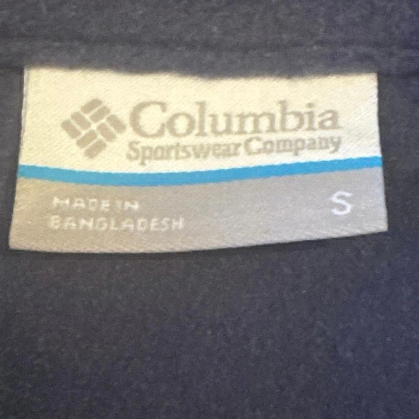 Mens Columbia fleece style pullover jumper