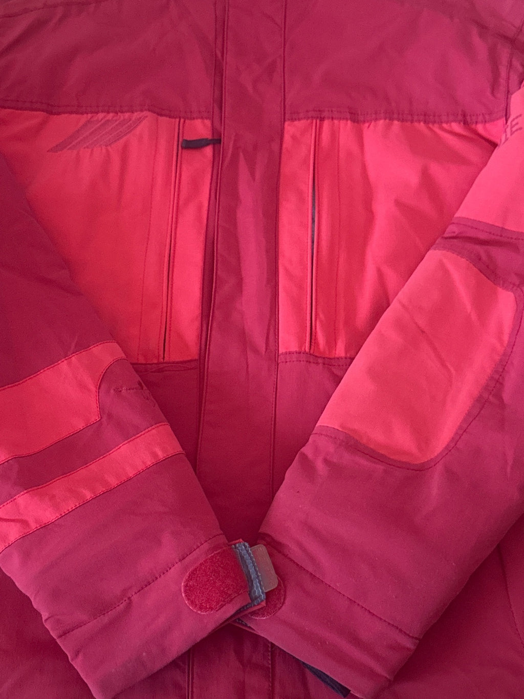 Chiemsee Red Outdoor Jacket with Multiple Pockets - detail image 2