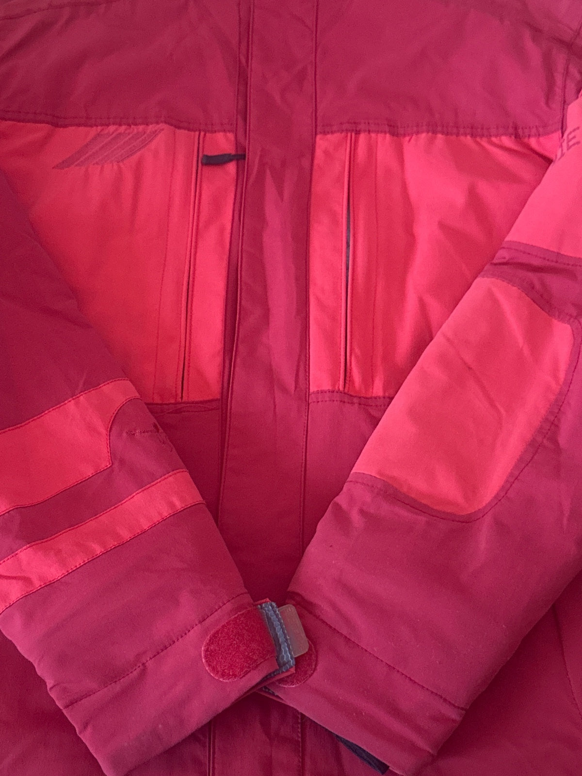 Chiemsee Red Outdoor Jacket with Multiple Pockets - detail image 2