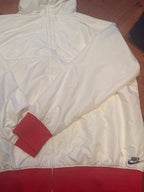 Vintage Nike White and Red Hooded Full-Zip Jacket – product photograph 6 of 8