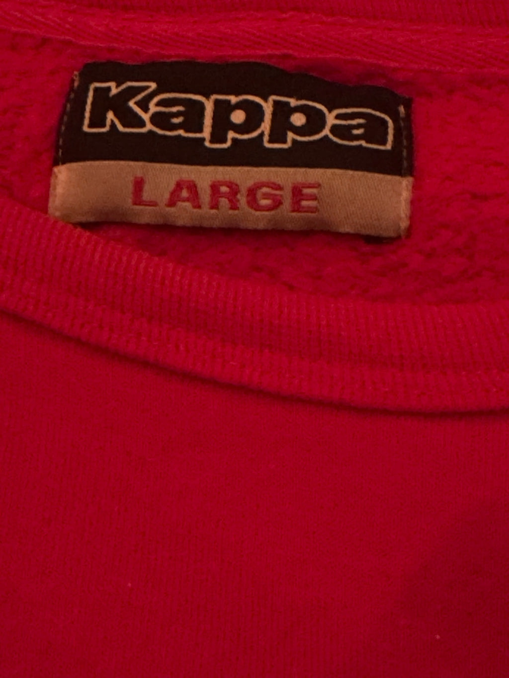 Kappa Red Crew Neck Sweatshirt with Logo - detail image 9