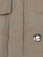 Woolrich Tan Hooded Jacket with Snap Buttons Size S - detail image 3