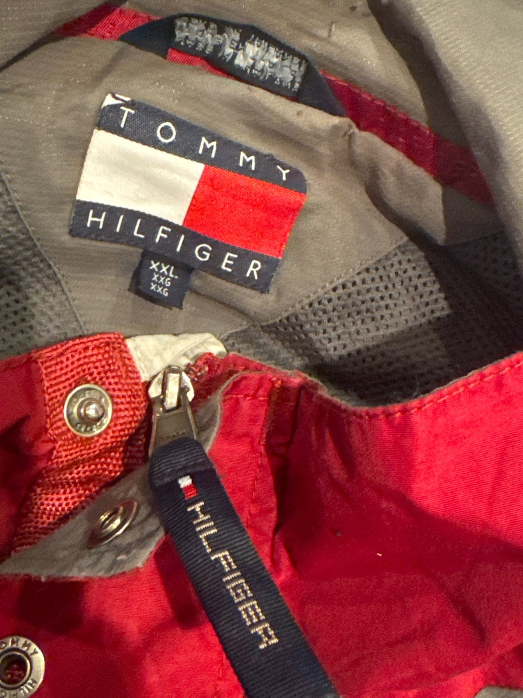 Tommy Hilfiger Colourblock Windbreaker Jacket XXL