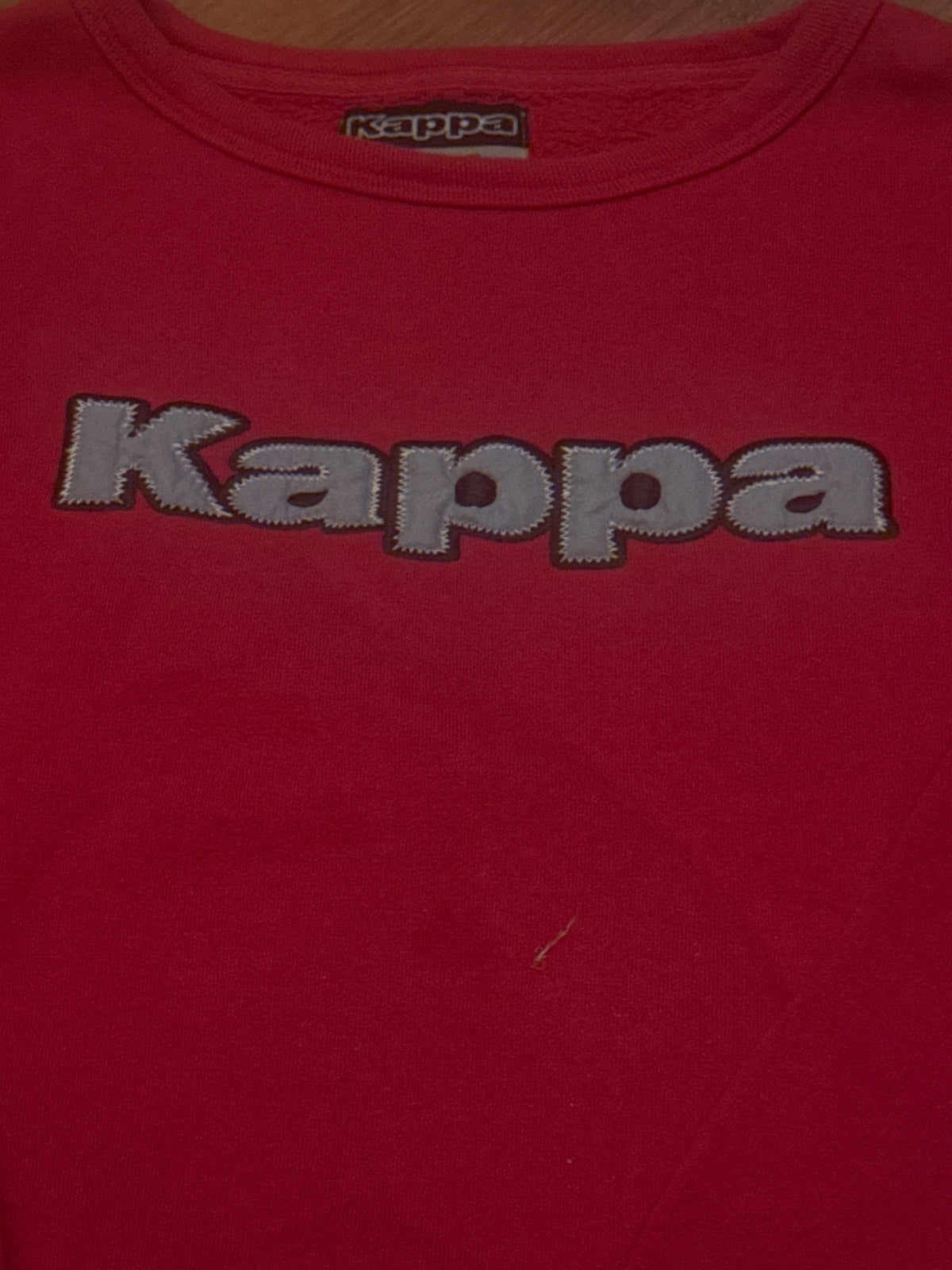 Kappa Red Crew Neck Sweatshirt with Logo - detail image 5