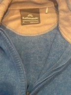 Kathmandu Blue Quarter-Zip Knit Jumper Size 12 – product photograph 5 of 6