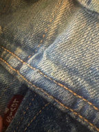 Levi's Classic Blue Denim Jacket Medium Size - detail image 5