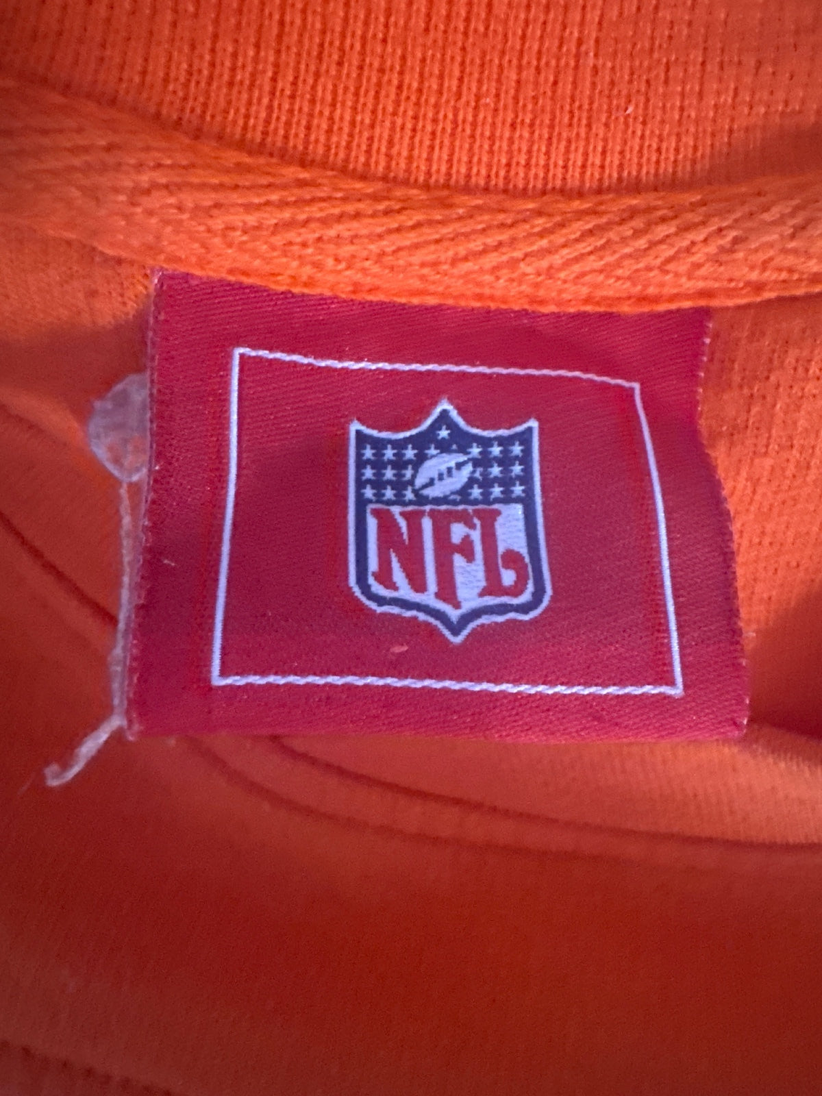 Vintage Cleveland Browns Orange Crewneck Sweatshirt - detail image 5