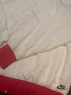 Vintage Nike White and Red Hooded Full-Zip Jacket – product photograph 7 of 8