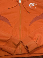 Nike Air F+R Orange Full-Zip Hoodie – product photograph 4 of 7