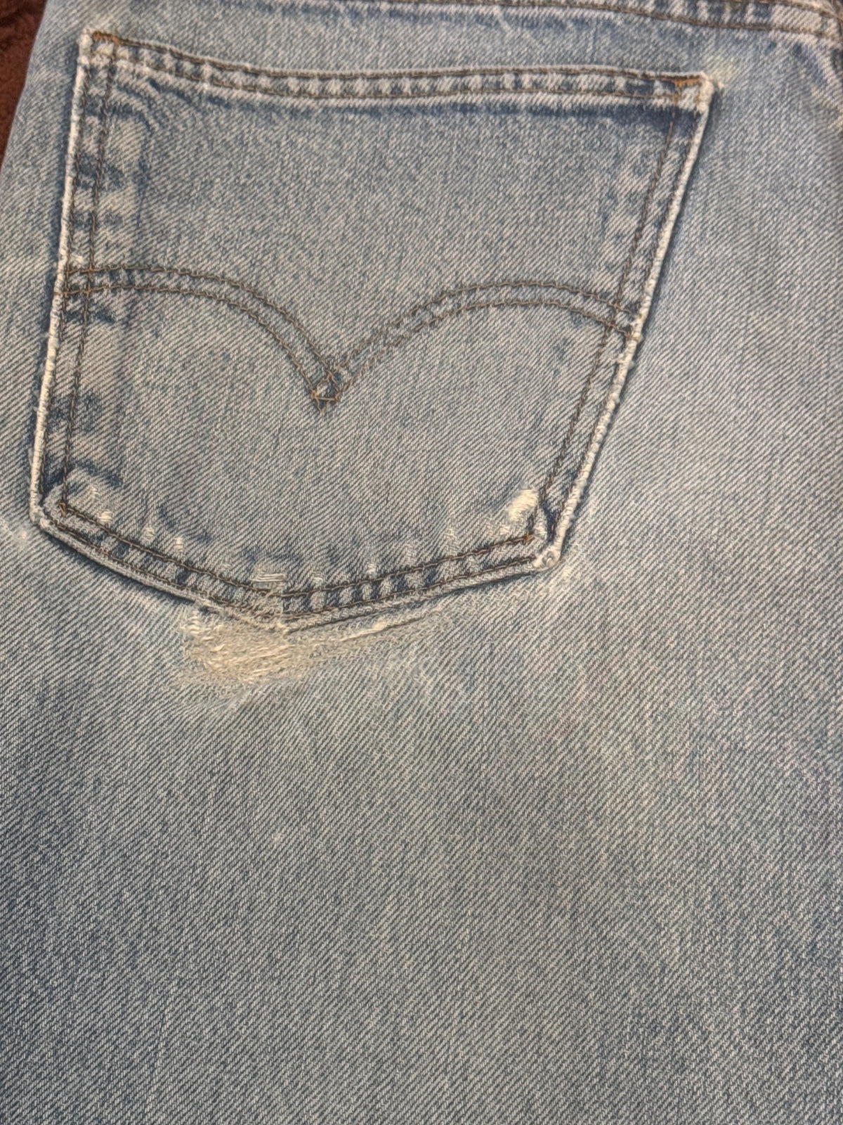 Levi's Light Blue orange tab vintage Denim Jeans