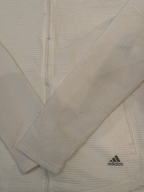 Adidas White Golf Full-Zip Jacket Size S - detail image 2