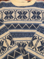 Spettro Vintage Acrylic Knit Sweater Size Small — product photograph 3 of 5
