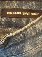 Lee Mid Licks Super Skinny Jeans Size 6