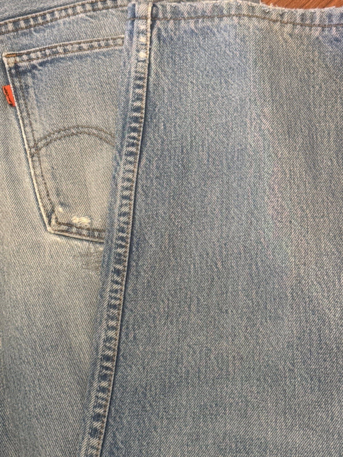 Levi's Light Blue orange tab vintage Denim Jeans