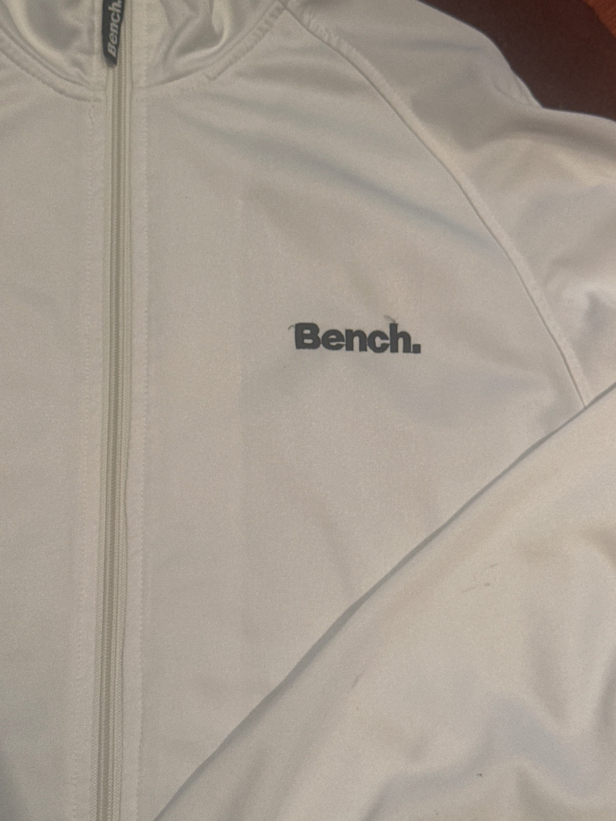 Bench. White Full-Zip Track Jacket XL - detail image 2