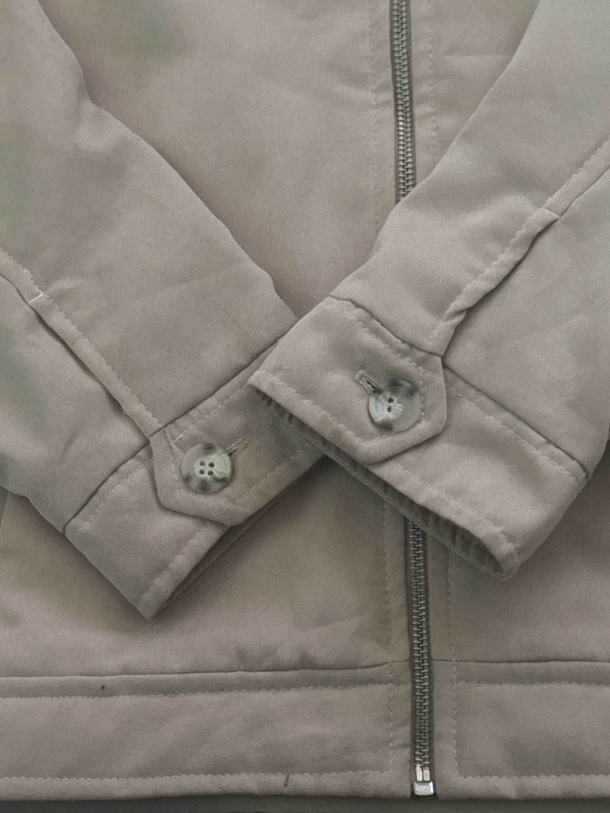 Pierre Cardin golf Beige Zip-Up Jacket — product photograph 2 of 8
