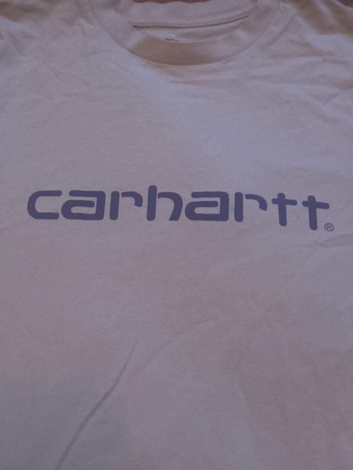 Carhartt Work In Progress T-Shirt pale pink Medium - detail image 2