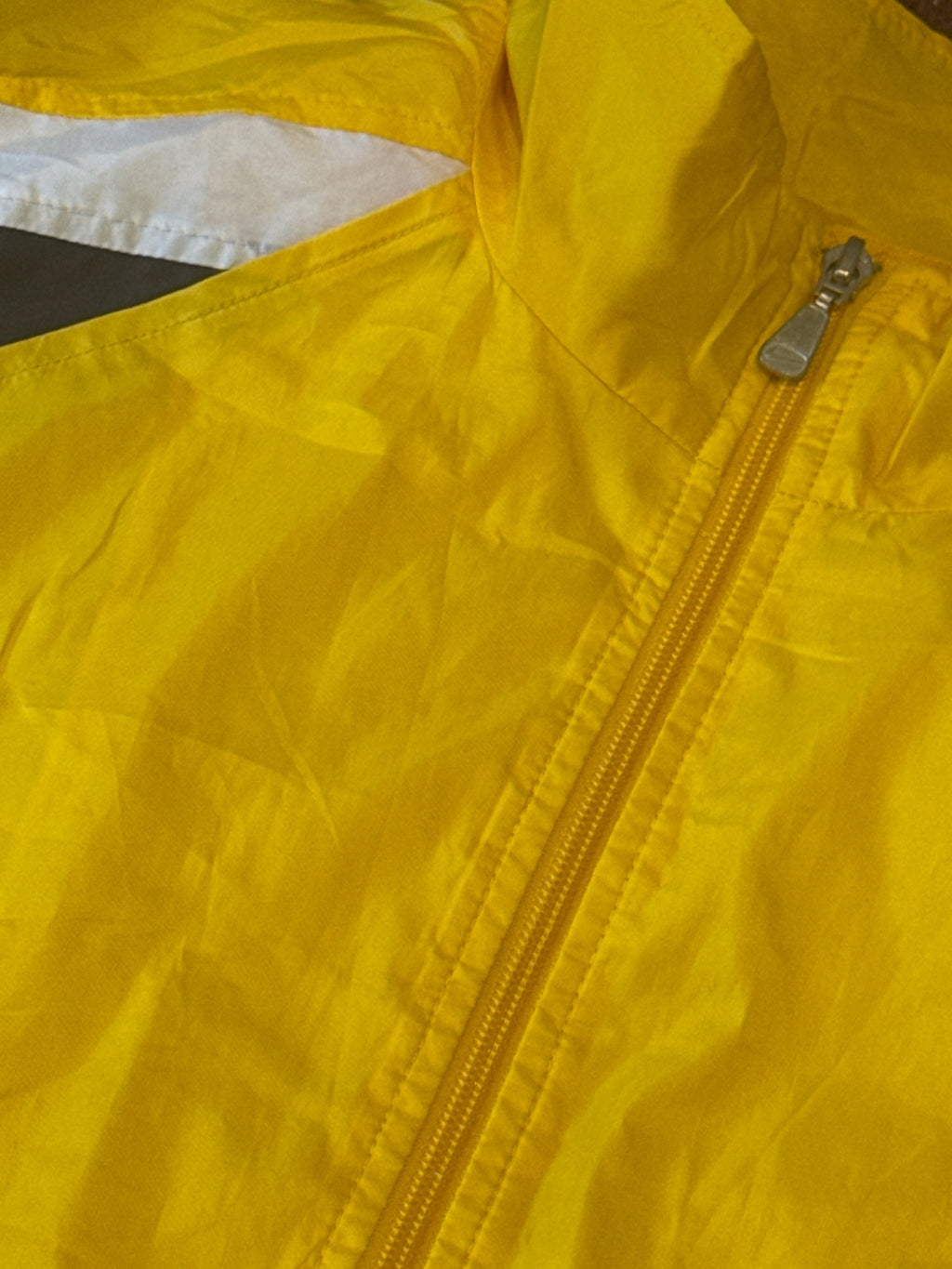 Vintage embroidered Nike Yellow and Black Track Jacket