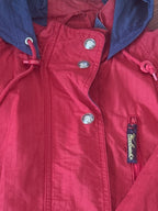 Woolrich Women's Small Red Outdoor Hooded Jacket - detail image 3