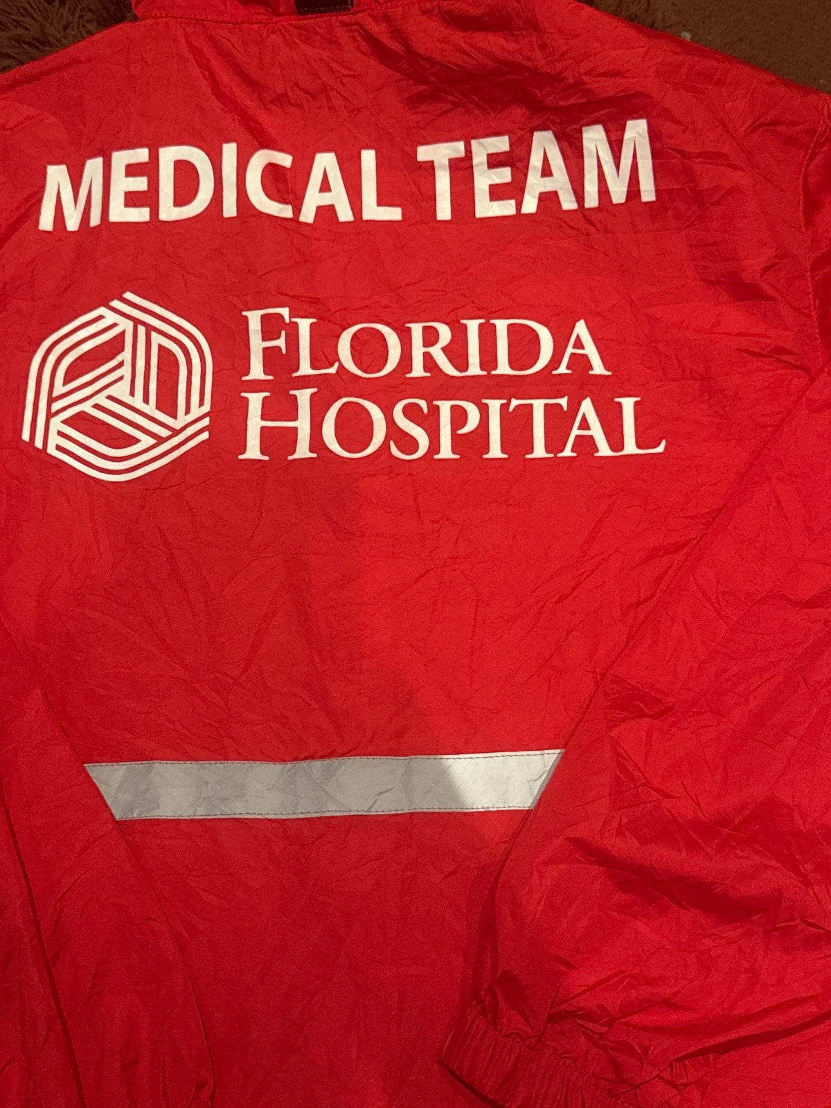 Disney Parks Authentic Original Red Marathon Weekend Medical