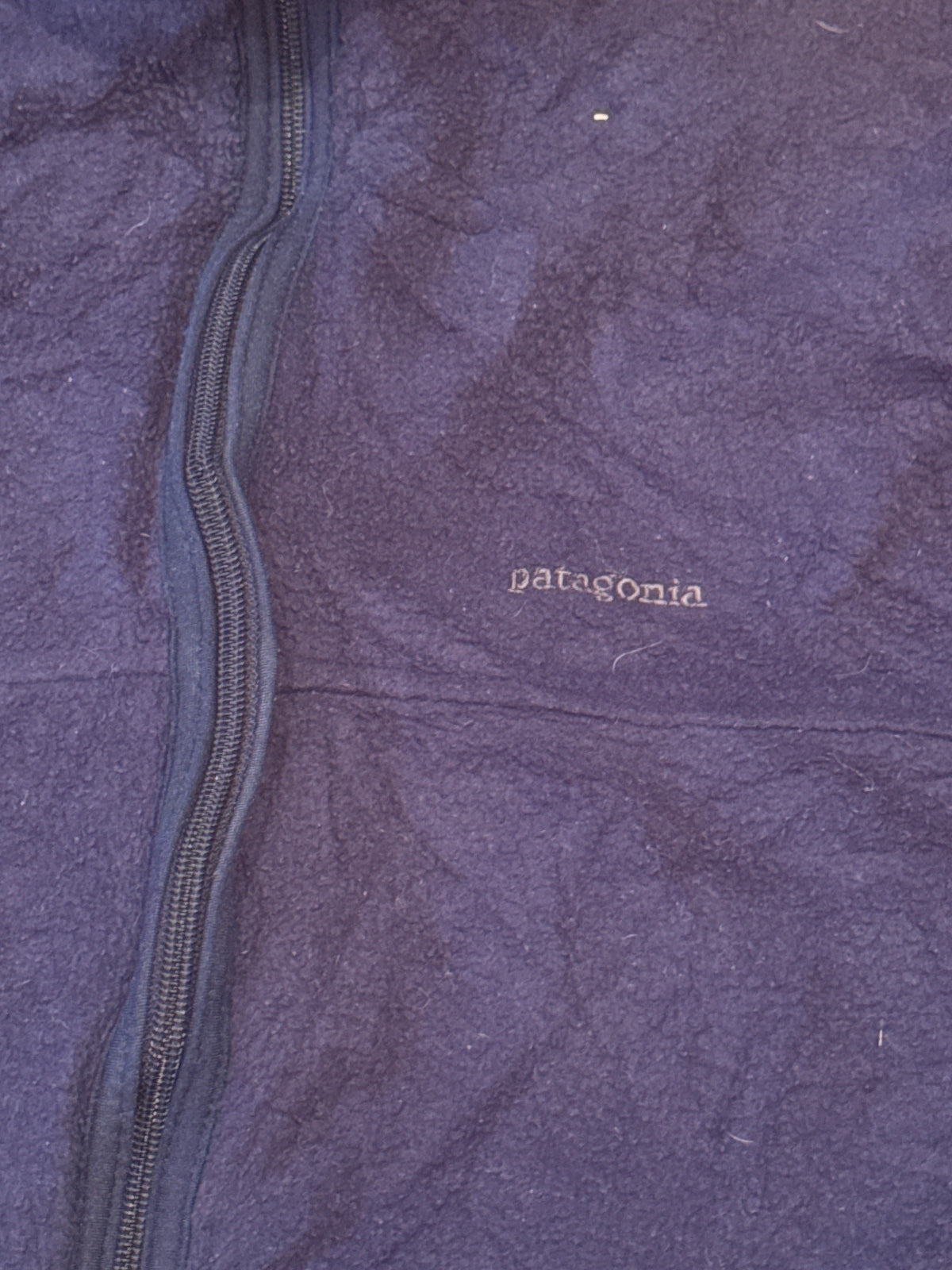 Patagonia Synchilla Fleece Vest Large Made in USA Navy Blue