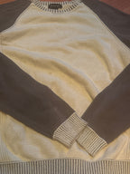 Calvin Klein Jeans Two-Tone Knit Sweater Large - detail image 2
