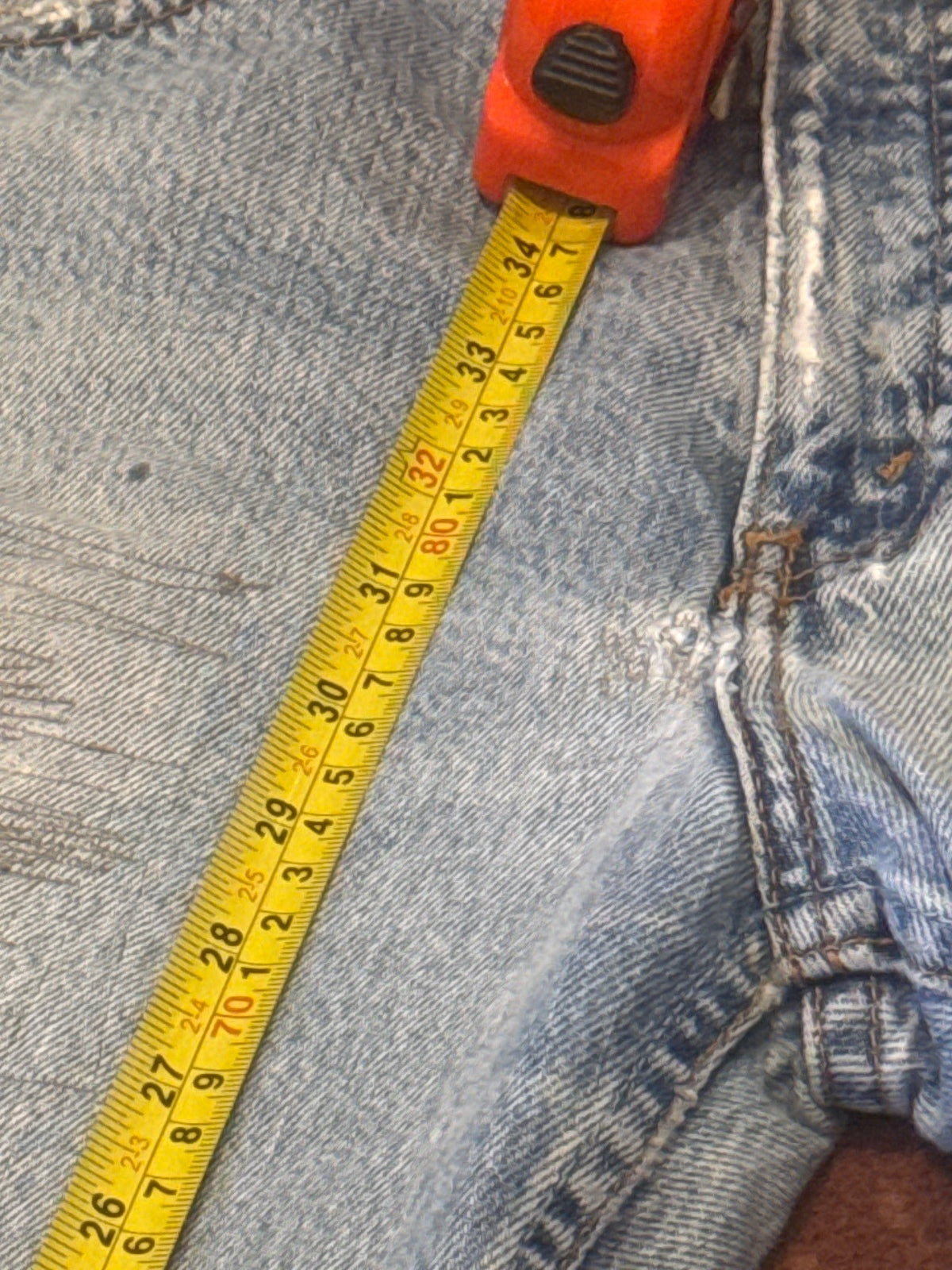 Levi's Light Blue orange tab vintage Denim Jeans
