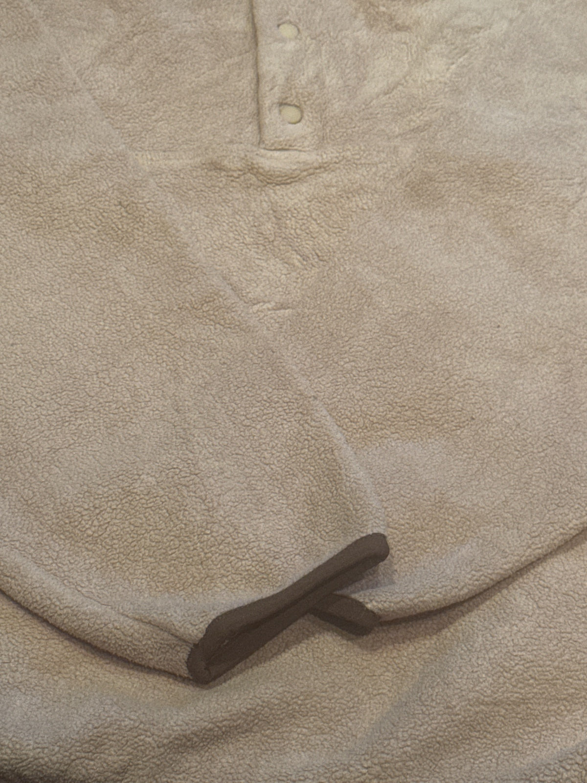 Patagonia Synchilla Men's Large Beige Fleece Pullover