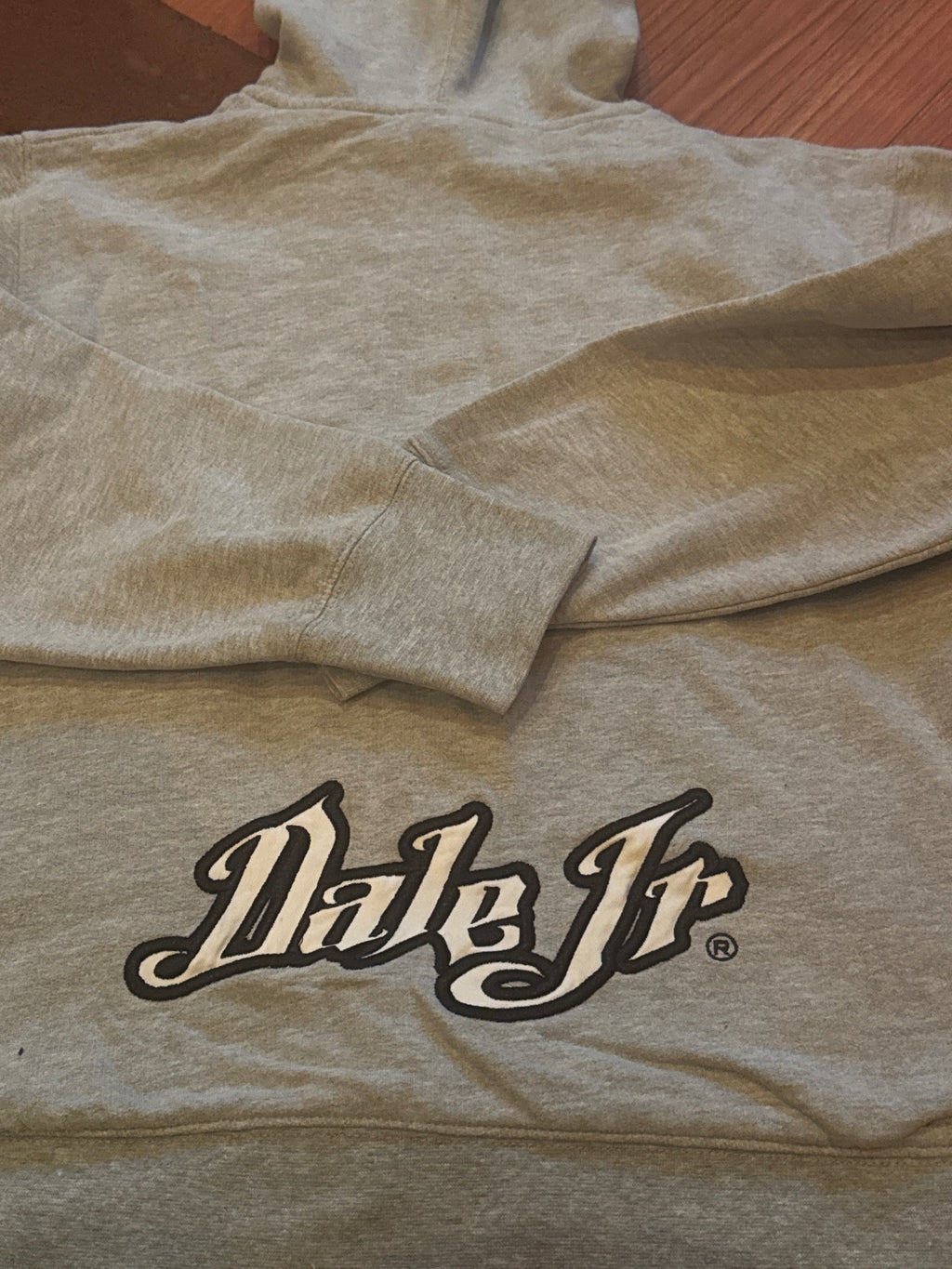 Chase Authentics Grey Zip-Up Hoodie with Black Drawstrings & - detail image 9