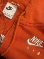 Nike Air F+R Orange Full-Zip Hoodie – product photograph 5 of 7