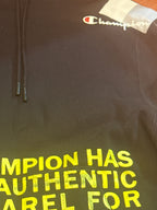 Champion Black Graphic Pullover Hoodie Small – product photograph 3 of 7