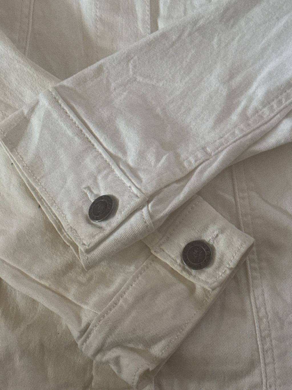 Lee Riders Indigo White Denim Jacket XL - detail image 2