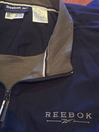 Vintage Reebok Navy Full Zip Sports shell jacket – product photograph 5 of 7