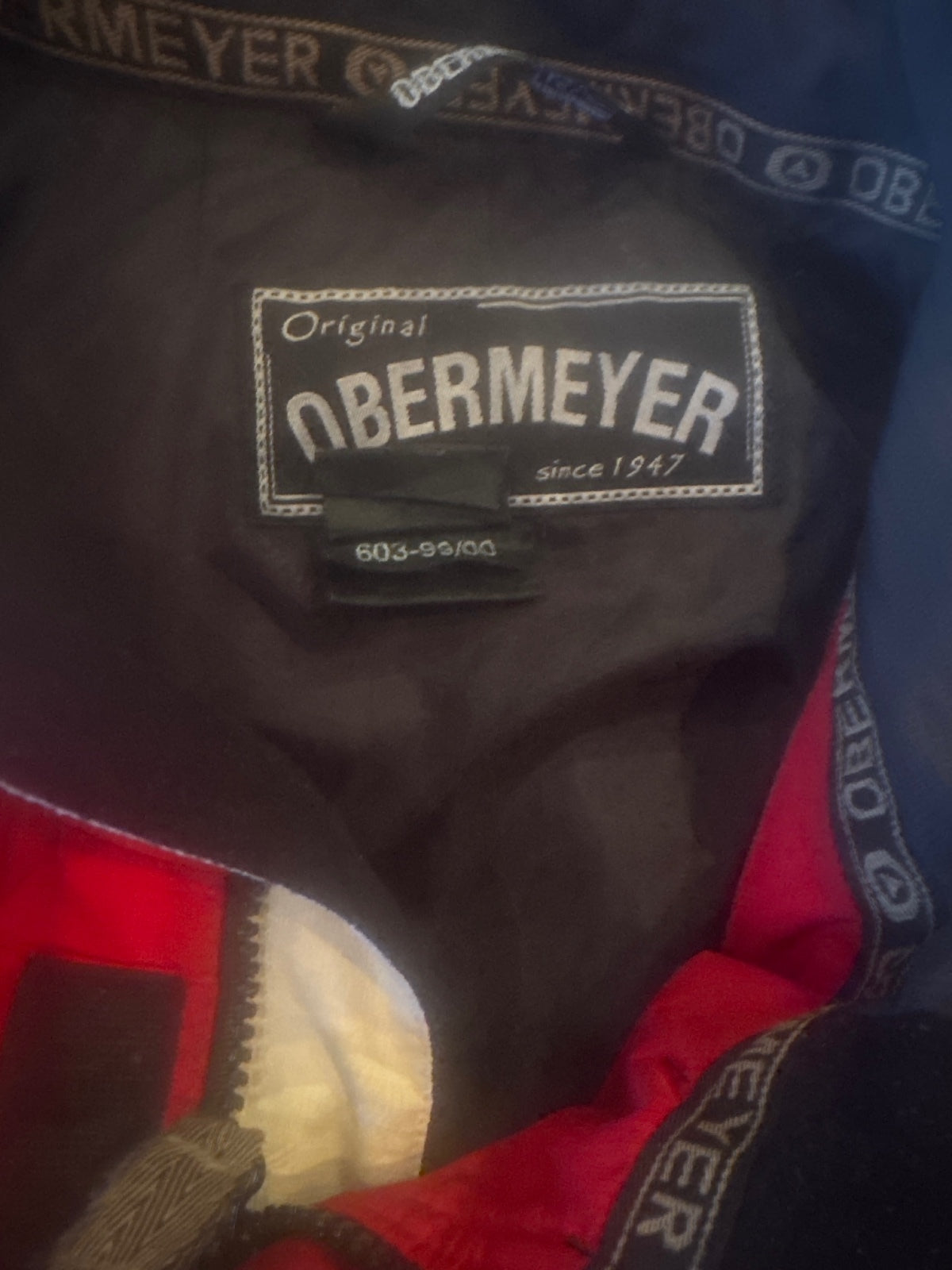 Obermeyer Red Alt Technology Ski Jacket - detail image 7