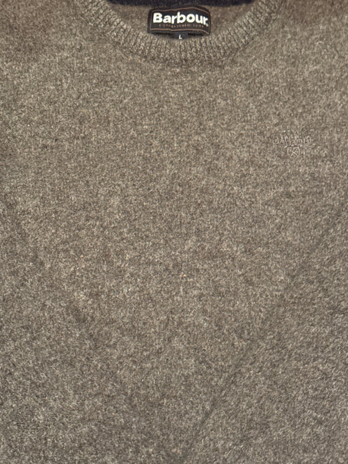 Barbour Men's Grey Wool Blend Jumper Size L - detail image 2