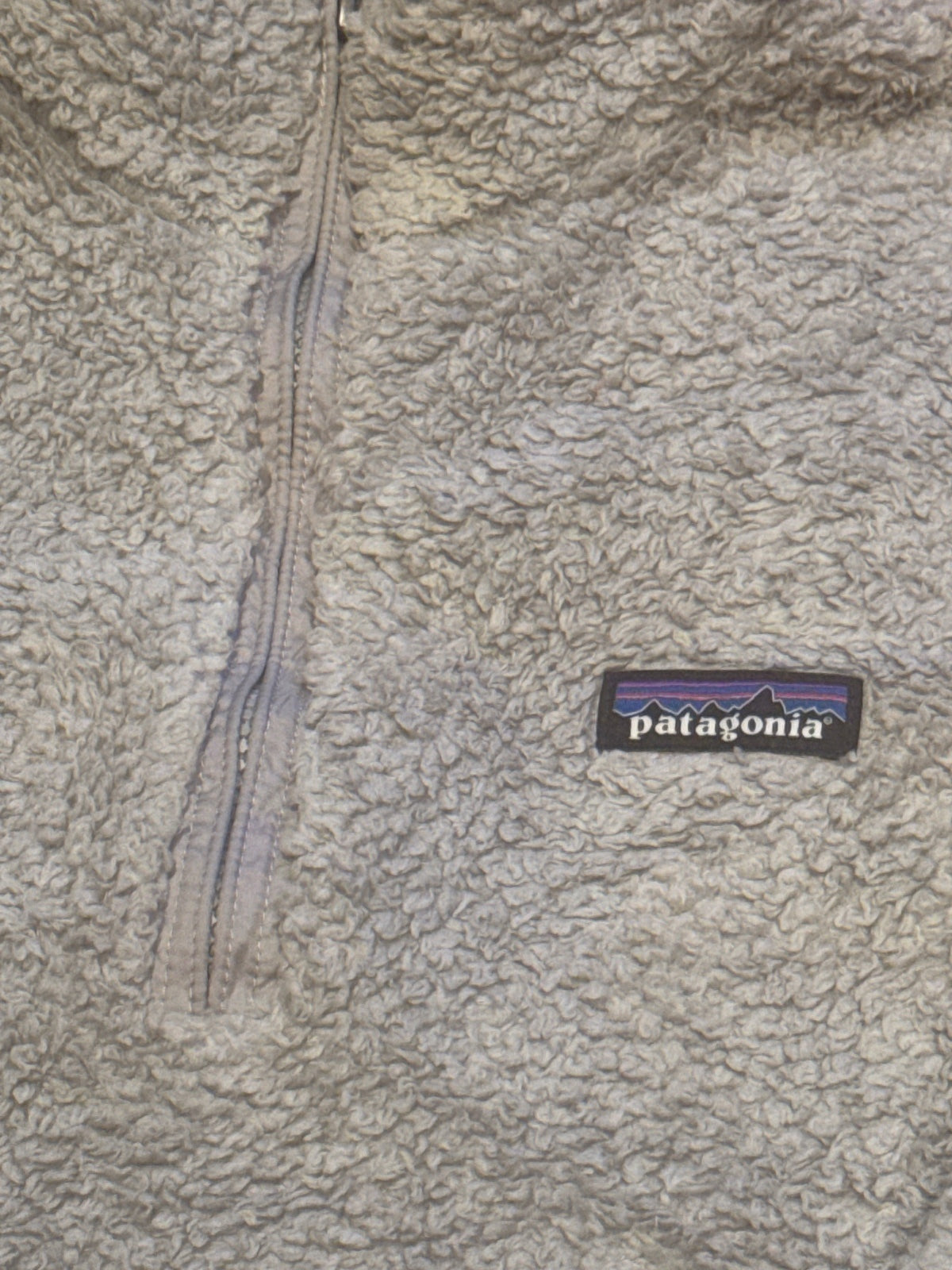 Patagonia Women's Fleece Pullover Jacket Size M Cream
