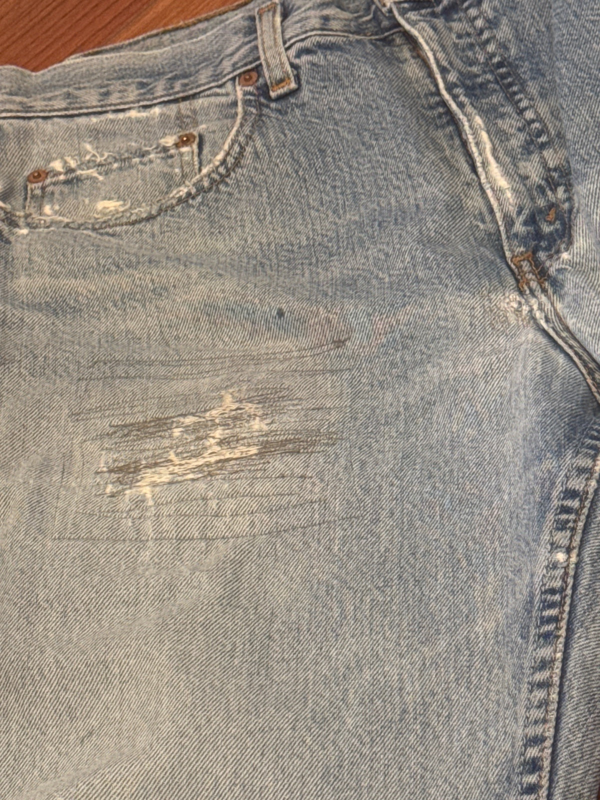 Levi's Light Blue orange tab vintage Denim Jeans