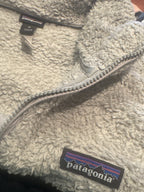 Patagonia Women's Fleece Pullover Jacket Size M Cream